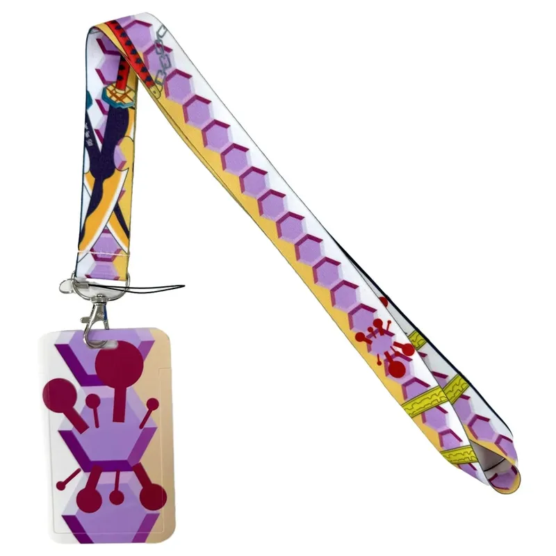 Anime Lanyard Credential Holder Keychains Neck Lanyard For Pass Card Credit Card Holder Straps Mobile Phone Charm Accessories — image 18
