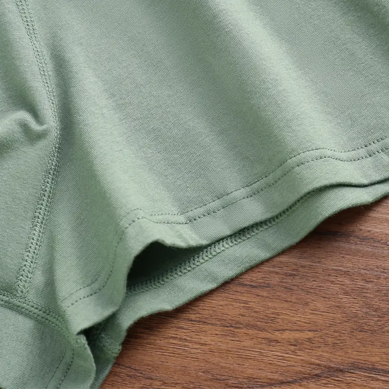 5 pçs boxer shorts roupa interior masculina sexy calcinha de algodão puro sólida elasticidade homem cuecas boxers masculinos homme u lingerie convexa — image 9