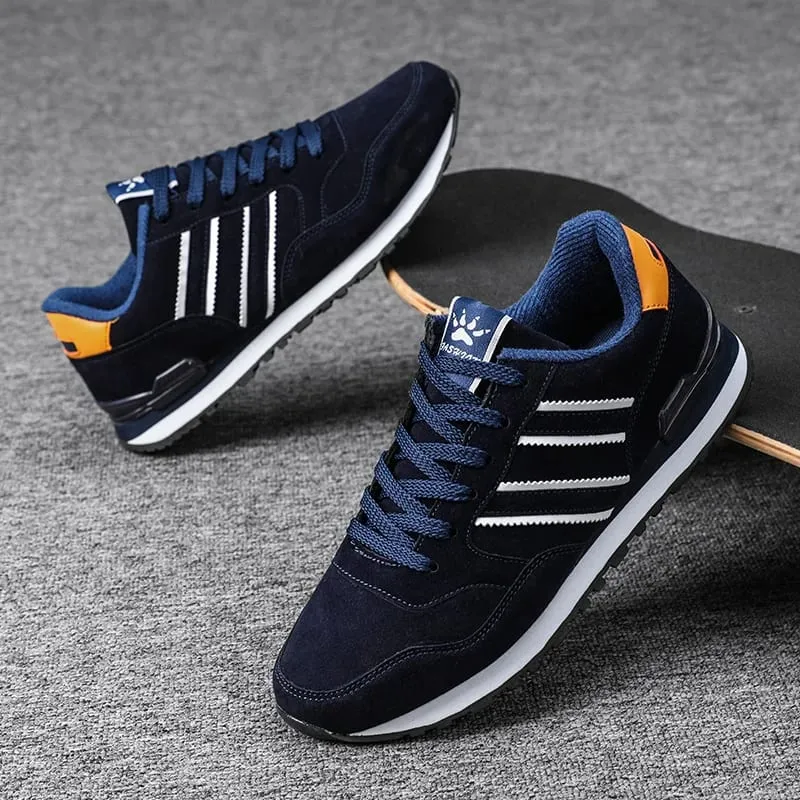 Men's and Women's Shoes Spring and Summer Leather Breathable Forrest Gump Shoes Men's Sports and Leisure Travel Running Shoes Me — image 2
