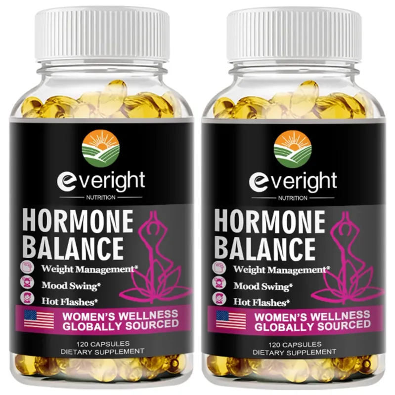 Complete Herbal Menopause Supplement for Women-Multibenefit Menopause Relief Hormone Balance for Night Sweats Mood 120 CAPSULES — image 9