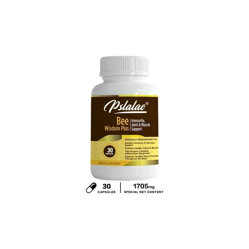 Premium Bee Venom Extract Anti-Inflammatory Extract Joint at Bone Supplement 120 Capsules — image 8