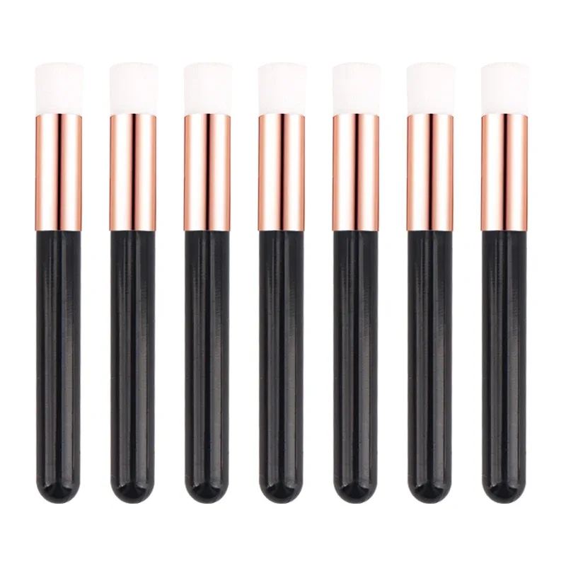5pcs Eyelash Clean Brush Lash Shampoo Comb Hollow Eyelash Extensions Brush Peel Off Nose Pore Blackhead Remover Makeup Brushes — image 14