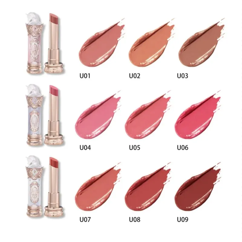 Flower Knows Knight Unicorn Collection Makeup Gift Set 3PCS Kit Eye Shadow Palette Long Lasting Lipstick Blusher Setting Powder — image 7