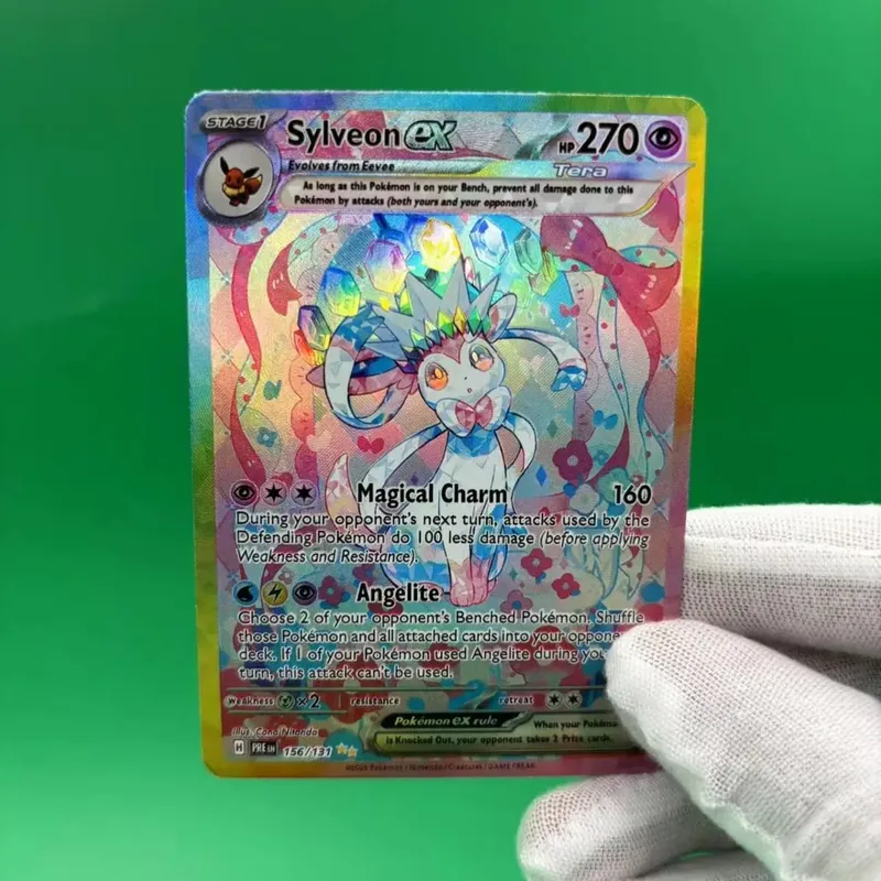 P Collection Cards Mew ex Umbreone Blastoise DIY Self Made Single Card Classic Game Anime Cards Gift Toy