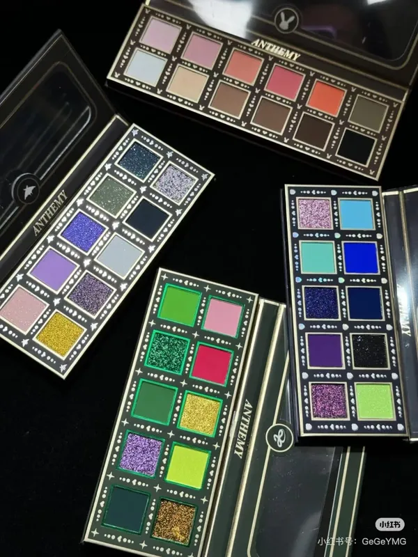 Anthemy 10 Color Eyeshadow Palette Matte Shimmer Chameleon Waterproof Long-Lasting Pearly Shiny Metal Eye Shadow Palette Make-up — image 4