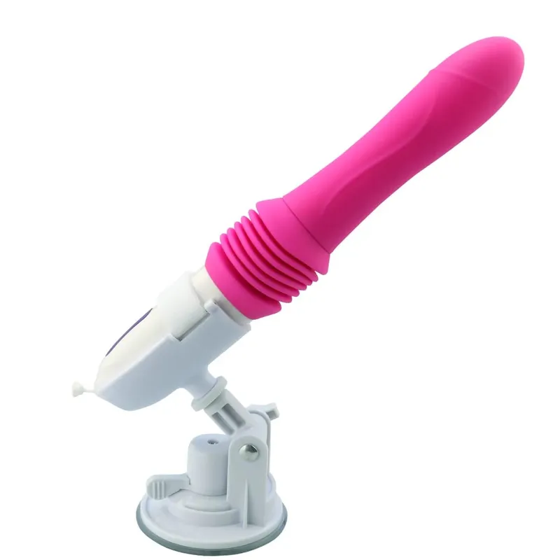 Telescopic Dildo Vibrator Automatic Up Down Massager G-spot Thrusting Retractable Pussy Vibrate Large Size Sex Toys for Women