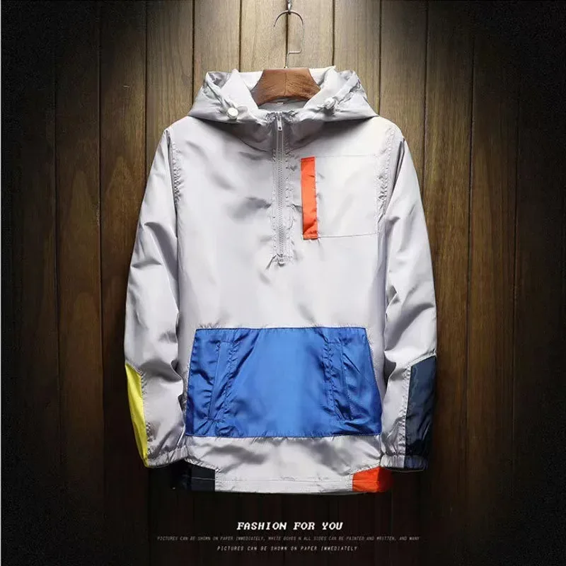 2024 New Autumn Jacket Breathable Windbreakerautumn and Winter Jacket Men New In Hoodies & Sweatshirts — image 5