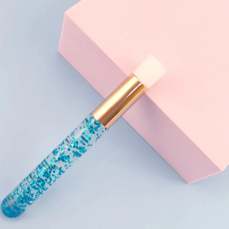 New Crystal Eyelash Cleaning Brushes Eyebrow Face Cleansing Nose Blackhead Deep Washing Lash Shampoo Brushes Beauty Make Up Tool — image 10
