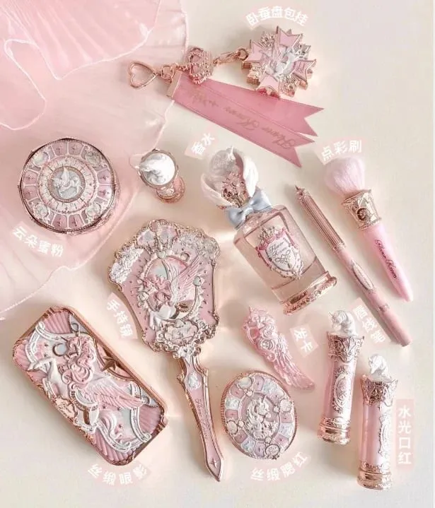 Flower Knows Knight Unicorn Bonnie Rabbit Garden Delicate Blush Eyeshadow Lip Gloss Face Setting Full Face Set — image 3