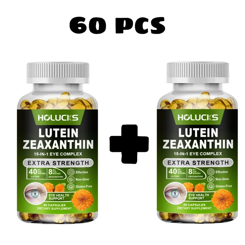 Lutein and Zeaxanthin Extract Supplement - Eye Vitamins Supports Tired Dry Eyes Macular-Eye Health & Vision Support