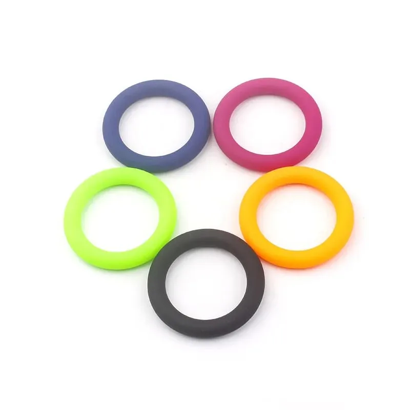 3Pcs Penis Ring Set Silicone Cock Rings Ejaculation Delay Cockring Sex Toys For Men Adult Product Dick Lock Erection Sexy Shop — image 3