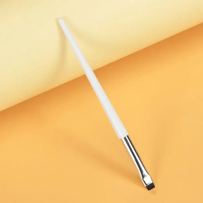 Up Tool Oblique Cosmetics Brush Beauty Blade Makeup Brushes Liner Brow Brush Angled Fine Eyeliner Brushes Flat Eyebrow Brush — image 18