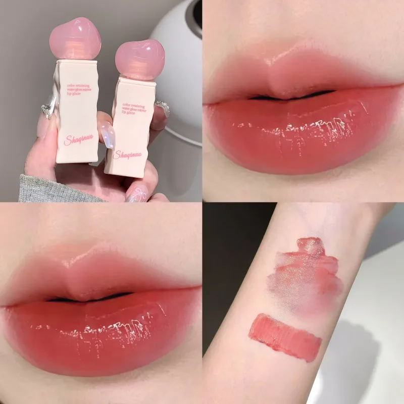 Clear Moisturizing Mirror Water Liquid Lipstick Lasting Hydrating Pink Lip Gloss Plumping Sexy Lip Tint Makeup Korean Cosmetics — image 9