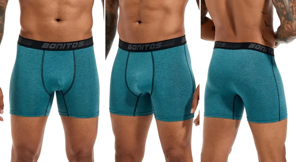 4pcs Men's Panties Sexy Underpants Mens Polyester Boxer Short Brand Underwear For Man Boxers Breathable Trunks M-XXXXL — image 4