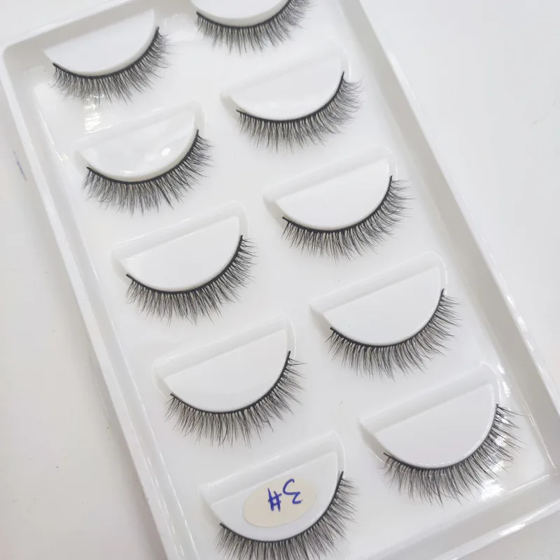38 Style 5 Pairs Eyelash Natural 3D Mink False Eyelashes Makeup Fake Eye Lashes Faux Cils Make Up Beauty Tools Wholesale — image 32