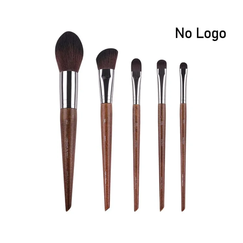 Natural wood Eye Makeup brushes whole set Pro Crease Eyeshadow Make up kit smudge highlighter eyebrow Lip lash brush practical