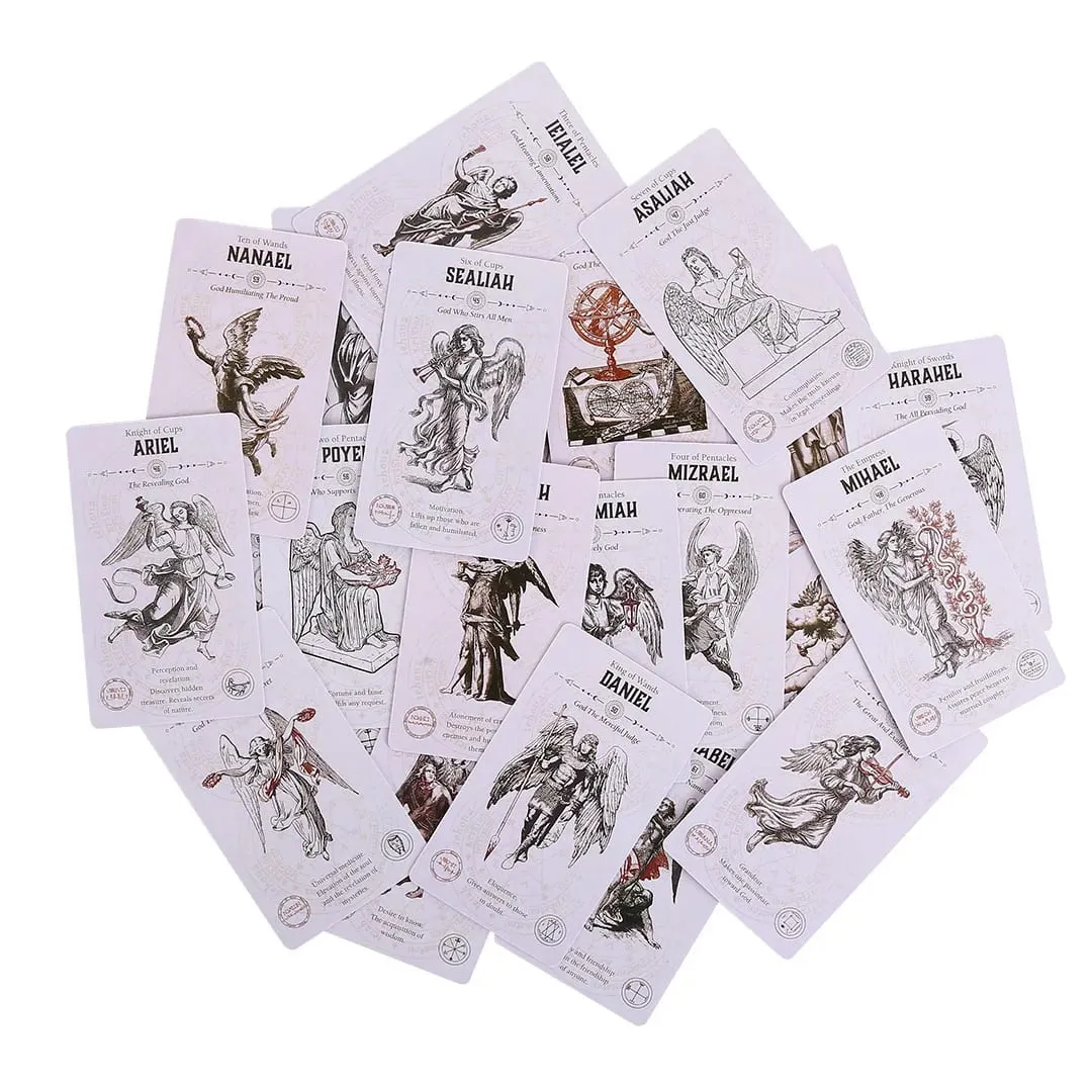 Angel Tarot cards Mysterious Divination Oracle for Party Play Board Game Deck — image 4