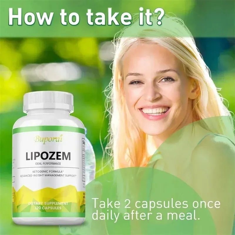 Lipozem Supplement - Digestive Health Appetite Suppression Metabolism Fat Burning Body ShapingSupplementsSupplements — image 5