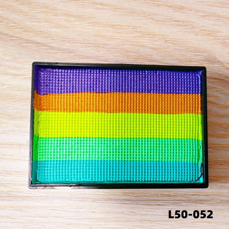 50g Face Body Paint Split Cake Rainbow Water Based Eyeliner No-Toxic Washable Supplies — image 11