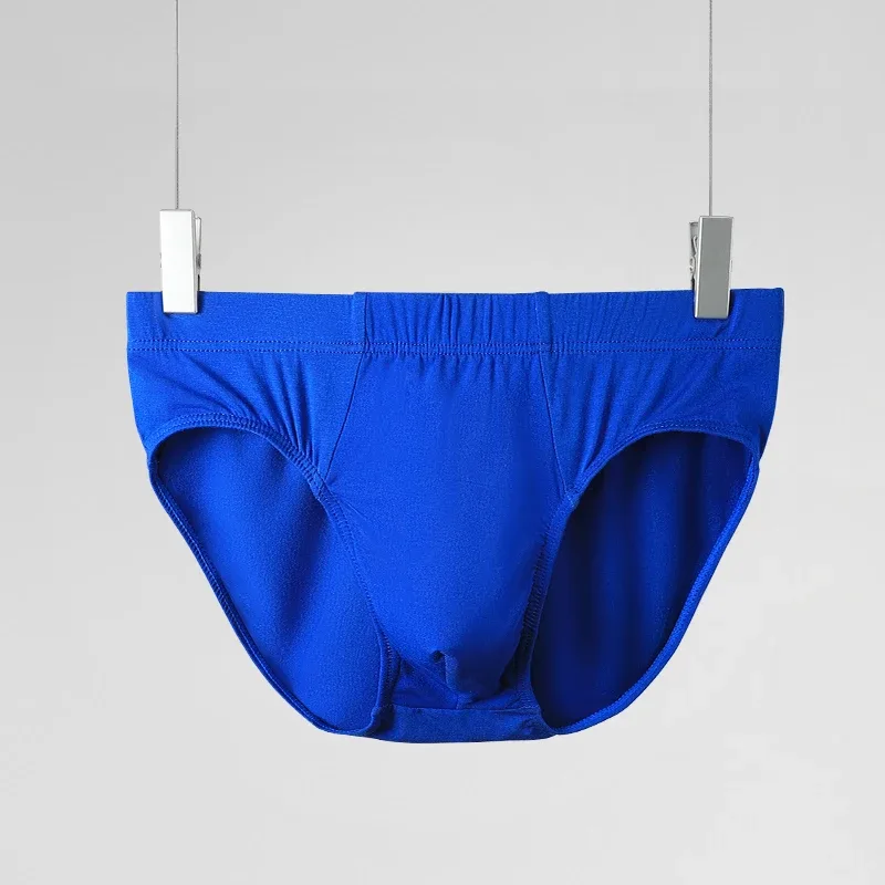Intimo da uomo, slip da uomo, mutande modali sottili estive, fascino sessuale, pantaloncini traspiranti a vita bassa da uomo di grandi dimensioni — image 23