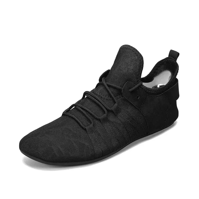 Men's Shoes Casual Flat Shoes Men Lightweight Comfortable Thin Bottom Lace Up Men Shoe Driving Walking Shoes Men Footwear — image 10