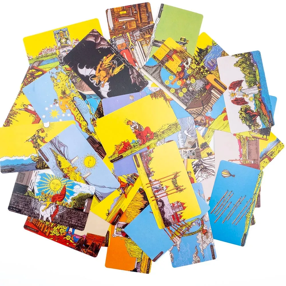 RWS Panorama Board Game 78PCS Tarot Cards Included Wide Angle Lens Show You New Perspective of RWS