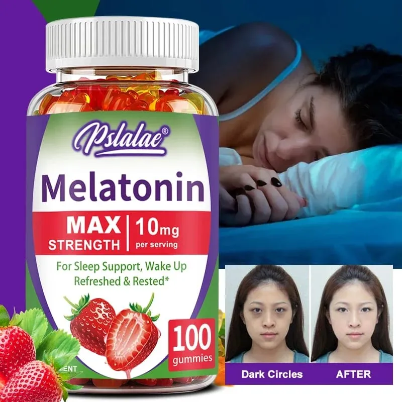 Melatonin Gummies 10 Mg - Fight Insomnia Support Immunity and Improve Rest Quality Fall Asleep Naturally — image 1