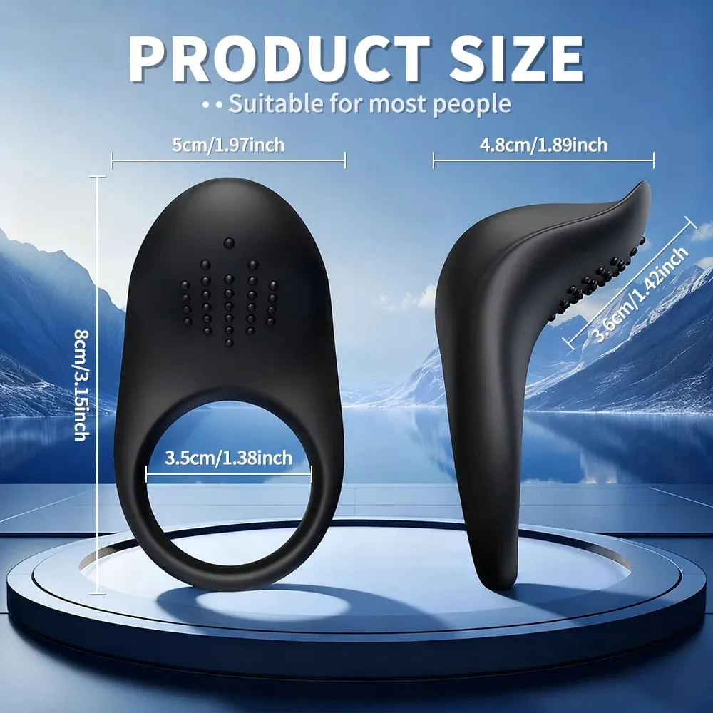 APP Control Vibrator Cock Ring for Men Delay Ejaculation Penis Ring Sex Toys Lock Penisring Cockring Adult Male Sex Supplies 18+ — image 5
