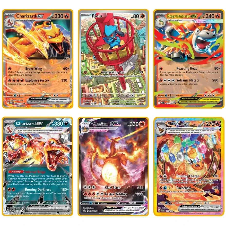 2025 NEW Pokemon Metal Card 10000 Points Arceus Charizard Super Card Golden English Mewtwo Vmax GX EX Anime Collection Cards Gif — image 3