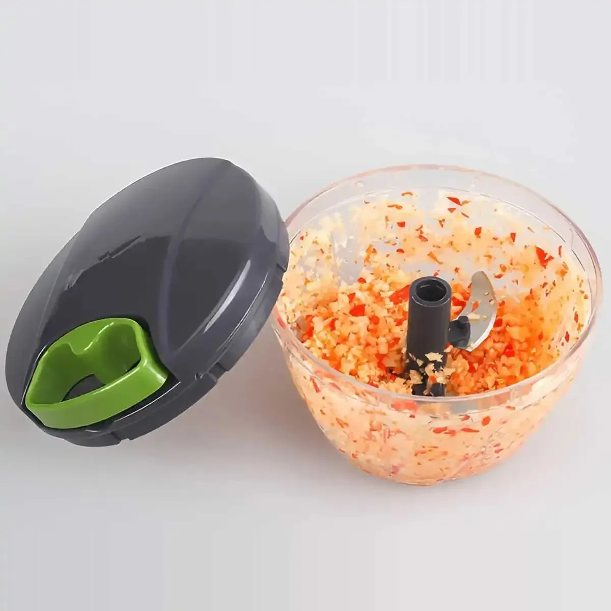1000ml Manual Food Chopper Hand Pull String Vegetable Cutter Onions Garlic Chopper Fruits Herbs Nuts Kitchen Food Processor