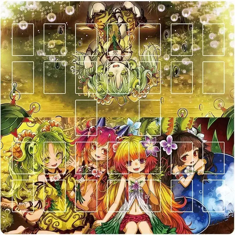 60x60CM Custom Design Yugioh Cards Playmat Yu-Gi-Oh! Sky Striker Ace Waterproof Two-Player Battle Table Games Mat Pad
