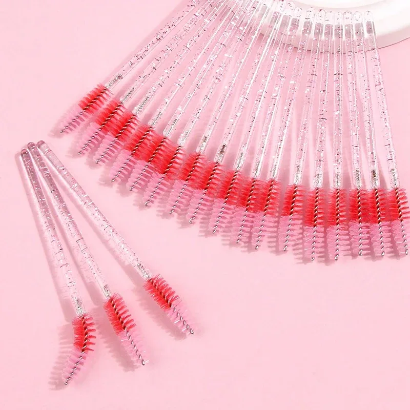 50/100/150pcs Eyelash Brushes Concealer Lash Brush Spoolies Mascara Wands Applicator for Eyelash Extension Makeup Set LAUKISS — image 34