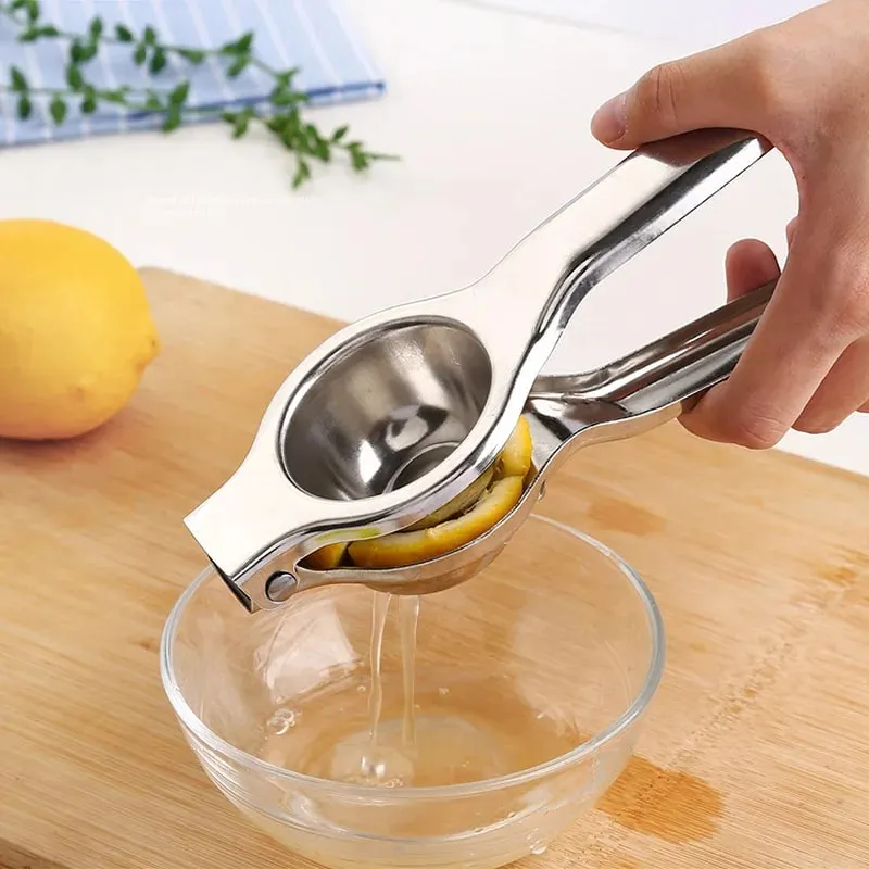 Lemon Squeezer Stainless Steel Manual Juicer Processor Kitchen Accessories Juice Fruit Pressing Citrus Orange Juicer Lemon Press — image 1