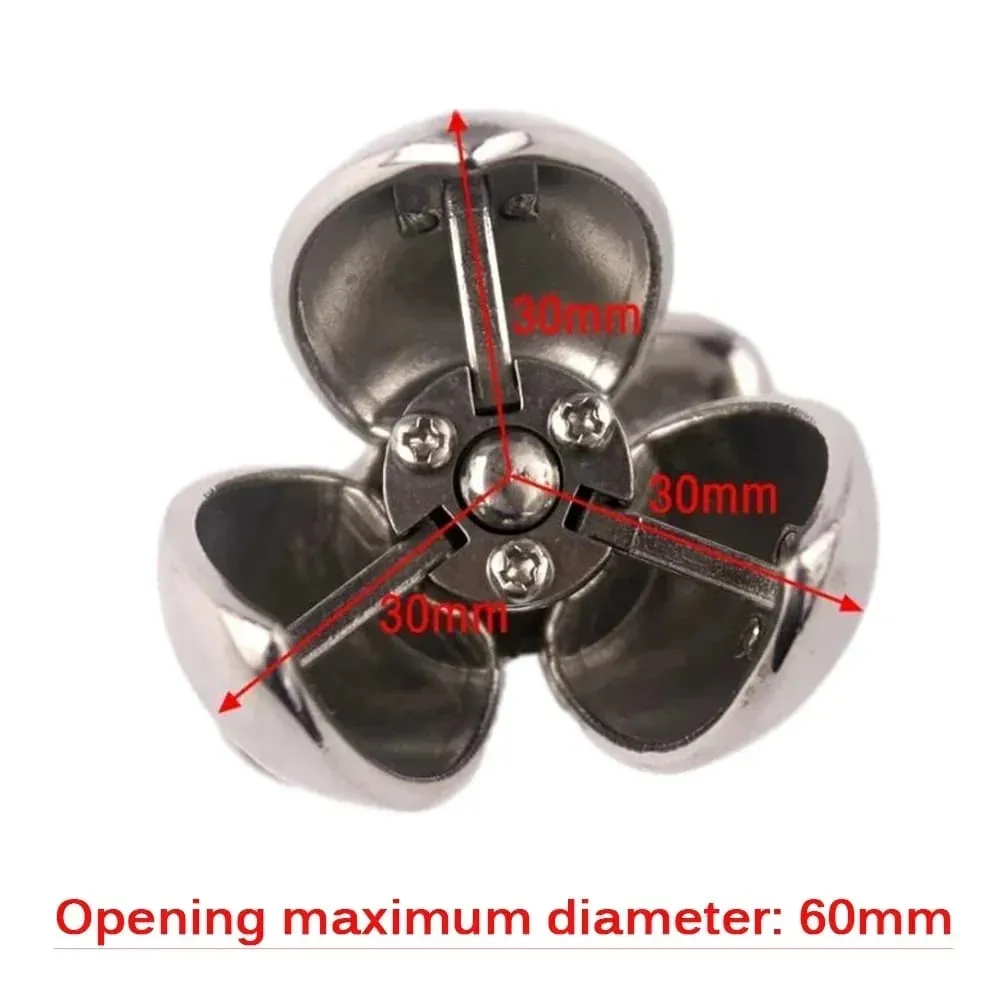 Stainless Steel Anal Chastity Lock Openable Butt Plug Heavy Anus Beads Vaginal Dilator Anal Sex Toys For Men Woman Gay — image 4