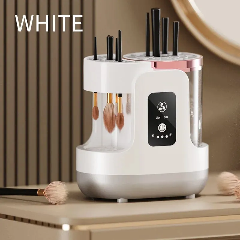Electric 3 IN 1 Makeup Brush Cleaneing Machine Makeup Brush Dryer Portable Automatic USB Cosmetic Brushes Cleaner Tool
