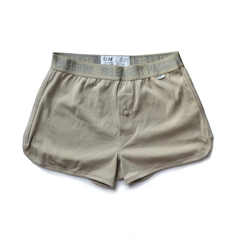 Man's Underwear Panties Men's Shorts Cotton Underwear Boxers Solid Loose Cuecas Masculinas Home Boxershorts Ropa Interior Hombre — image 26