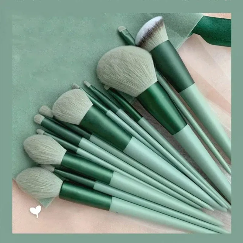 8-13 Pcs Soft Makeup Brushes Set for Foundation Blush Powder Eye Shadow Highlighter Blending Make Up Cosmetic Brush Beauty Tools — image 5