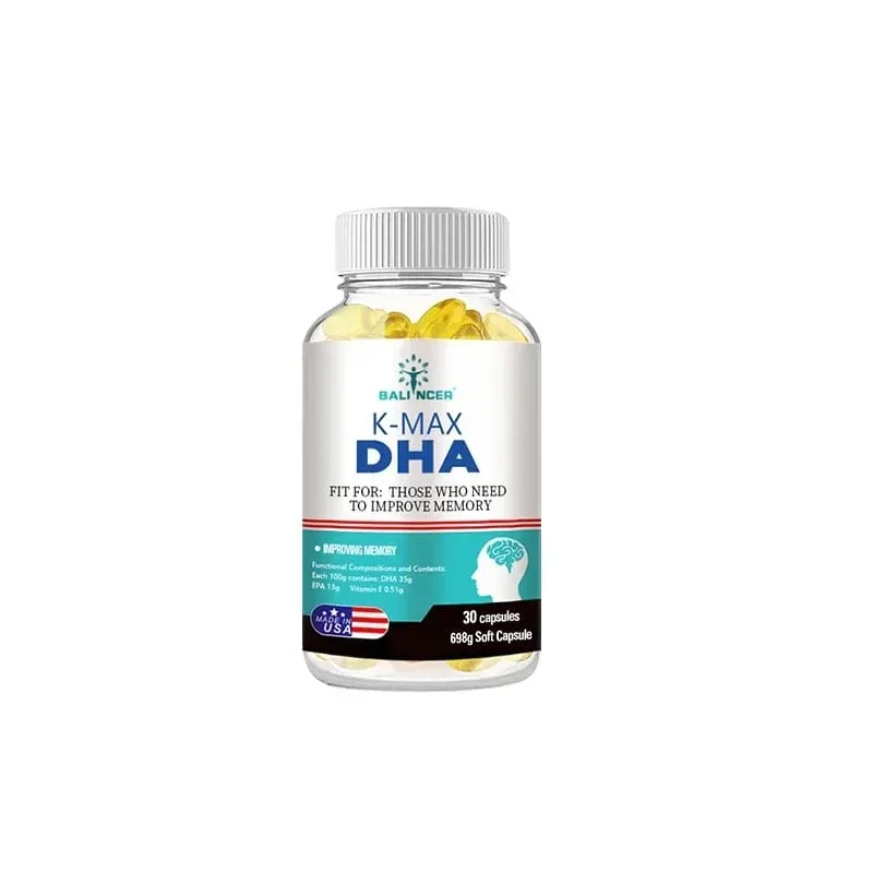 DHA Brain Supplement - DHA & EPA - Enhances Memory Concentration and Cognition Promotes Brain and Eye Health