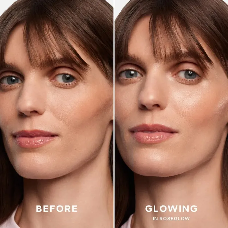 Saie Hydrating Glowy Gel Liquid Highlighter Dewy Natural Radiance Sun-kissed Face Body Contour Vegan Clean Beauty Illuminator — image 3
