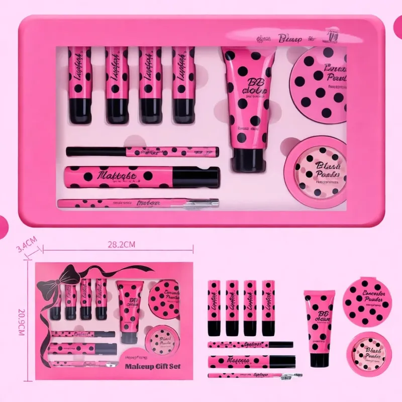 Full Face Makeup Kit For Hengfang Cosmetics Palette Essential Beauty Set Travel Portable Box Women Daily Routine — image 6