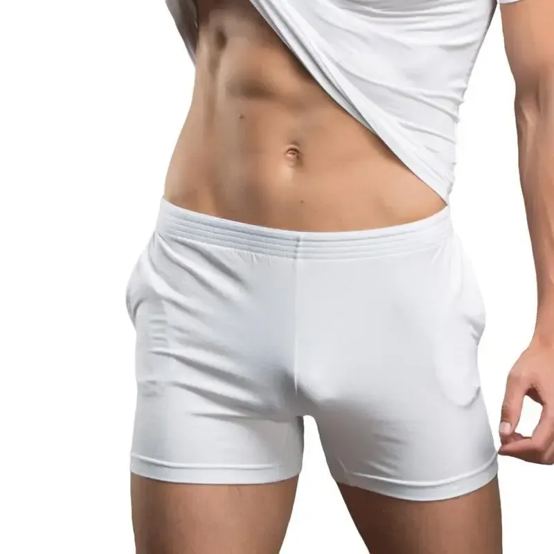 Superbody Men's Underwear Boxer Shorts Trunks Cotton High Quality Underwear Men Brand Clothing Shorts Men Boxers Home Sleep Wear — image 4