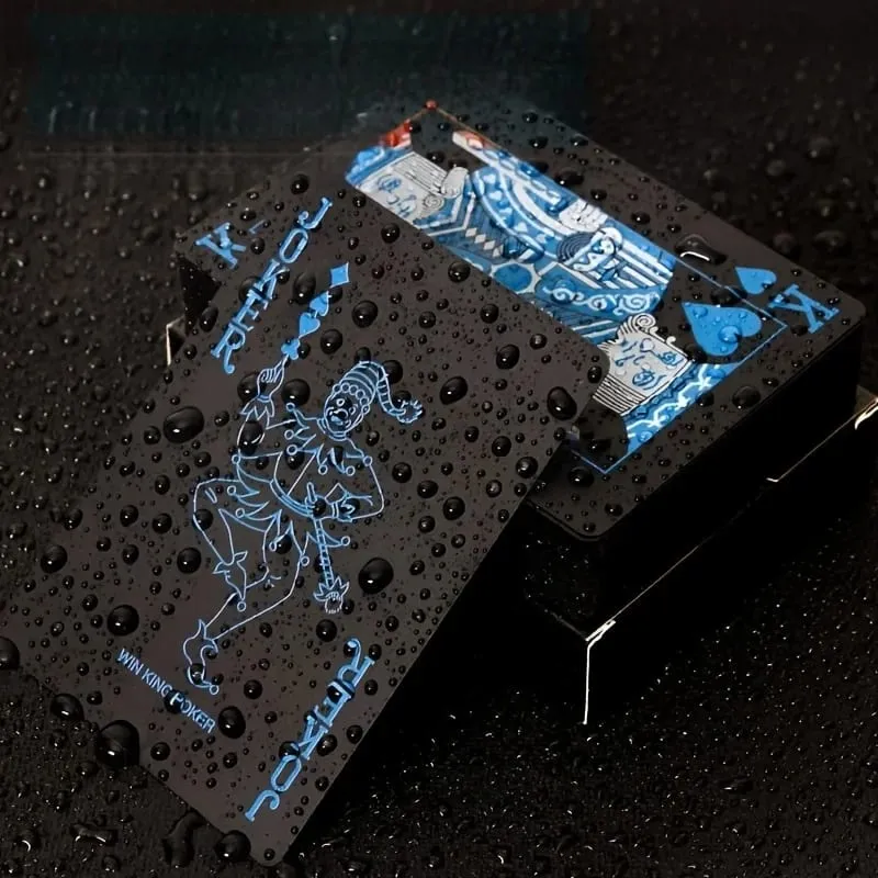 Waterproof PVC Illusionist Poker Cards - Durable & Aesthetically Enhanced Design - Perfect for Game Nights Parties & Family Fun — image 1