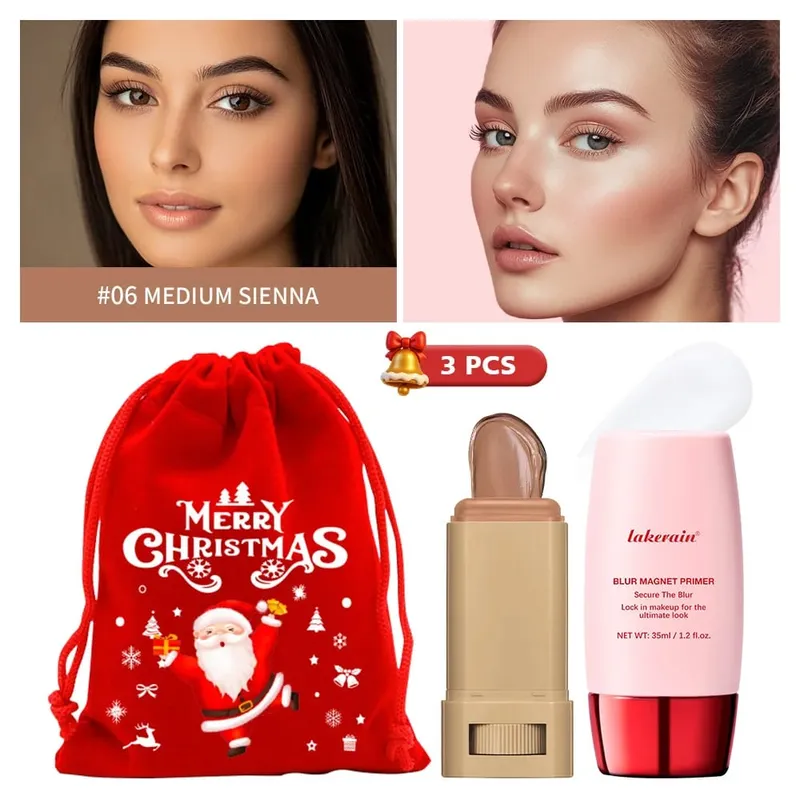 Blur Magnet Primer & Eraser Foundation Stick Langdurige poriën Minimaliseren van glad gezicht Make-up Oliecontrole Mat kerstcadeau — image 2
