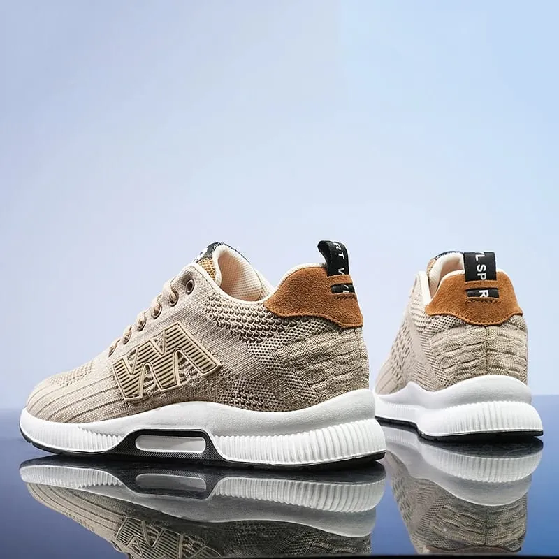 Chunky Sneakers Men Elevator Lift Height Increase Insole 6cm Sports Plus Size 37-46 — image 2