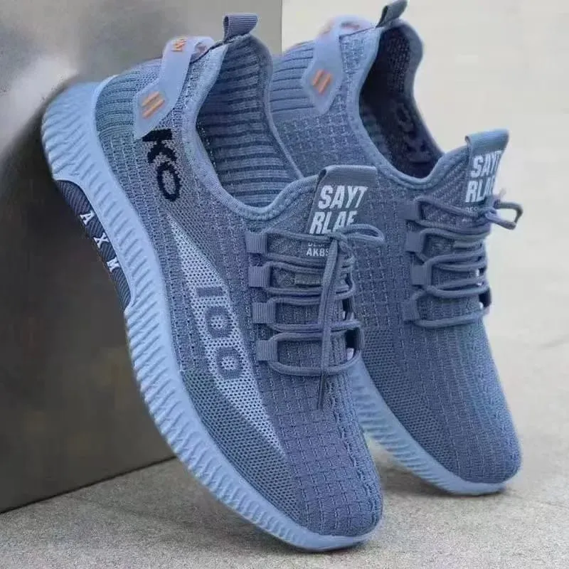 2025 Soft Soled Spring and Autumn Old Cloth Shoes Breathable Mesh Shoes Non-slip Wear-resistant Casual Low-top Shoes Work Shoes — image 3