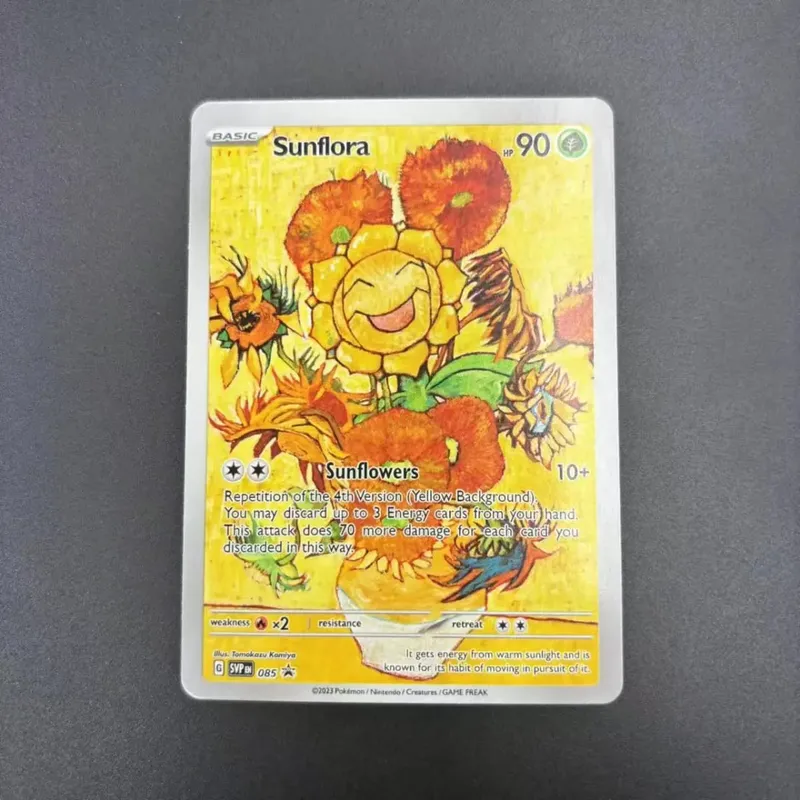 DIY Collection Cards 2023 SVP EN VAN GOGH /GREY FELT HAT Self Made Single Card Classic Game Anime Cards Gift Toy — image 16
