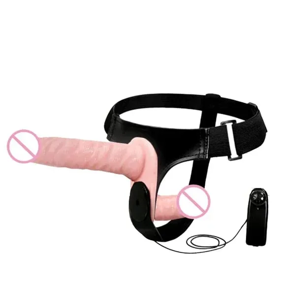 Couples Harness Strap-on with 2 Vibrations Realistic Dildos for Anal G-spot Stimulation Prostate Massager Adult Sex Toy for Wom — image 15