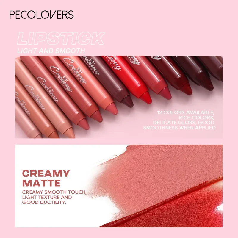 Multiple Colors Matte Lip Liner Use As Lip Liner and Lipstick Easy To Accurately Apply Waterproof Long-lasting Non-stick — image 6