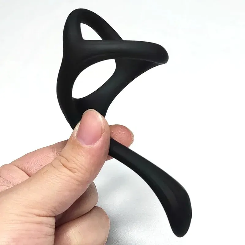 Penis Ring for men Delay Ejaculation Reusable Silicone Semen Cock Ring Penis Enlargement Sexy Slave Stretchy Sex Toys For Men