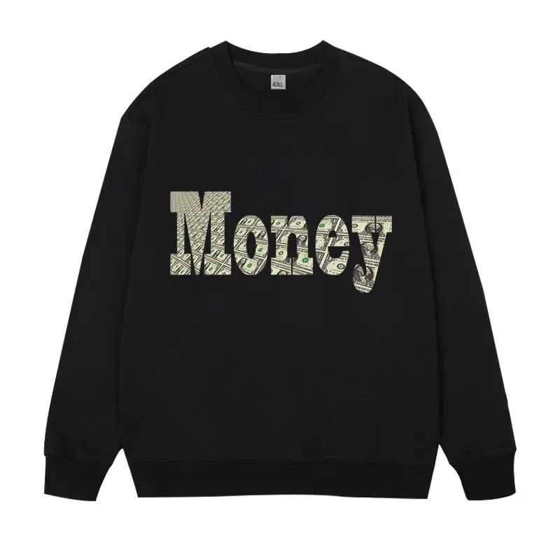 Plus Size Pullovers Men's Sweatshirts 110-185kg Oversized Round Neck Long Sleeve Tees Loose Tops Big Size Male Clothing 1XL-7XL